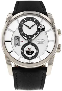 Parmigiani Fleurier KALPA TONDA 42 HEMISPHERES PFC231-1200100-HA1442 42mm White gold Silver