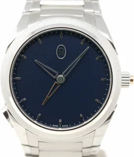 Parmigiani Fleurier Tonda PF GMT Rattrapante PFC905-1020001-100182 40mm Stainless steel Blue