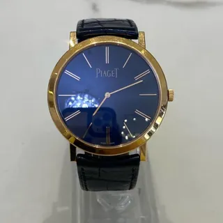 Piaget Altiplano G0A45050 38mm Rose gold and Yellow gold Blue