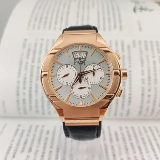 Piaget Polo G0A32039 43mm Rose gold White