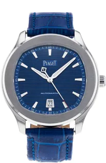 Piaget Polo S G0A43001 Stainless steel Blue