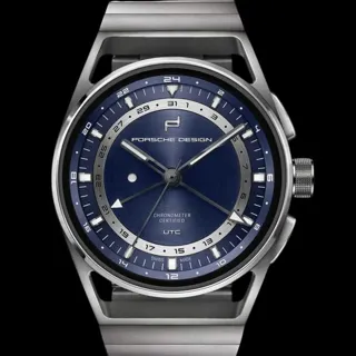 Porsche Design 1919 6023.4.05.002.05.5 42mm Titanium Blue