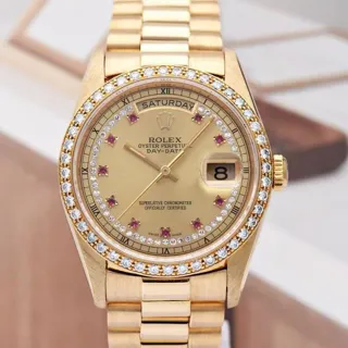 Rolex Day-Date 36 18348 (DAY-DATE  (UP TO 2000)) 36mm Yellow gold