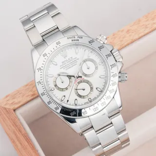 Rolex Daytona 116520 Stainless steel White