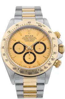 Rolex Daytona 16523 Steel$Yellow Gold Champagne