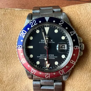 Rolex GMT-Master 1675 40mm Stainless steel Black