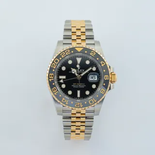 Rolex GMT-Master II 126713GRNR-0001 Yellow gold and Oystersteel Black