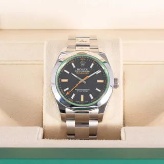 Rolex Milgauss 116400GV Stainless steel Black