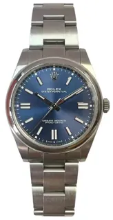 Rolex Oyster Perpetual 124300-0003 Stainless steel Blue