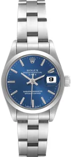 Rolex Oyster Perpetual 69160 Stainless steel Blue