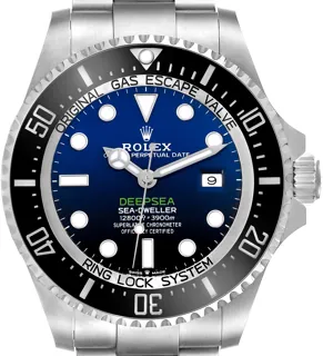 Rolex Sea-Dweller Deepsea 126660 Stainless steel Gradient deep blue