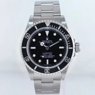 Rolex Submariner 14060 Stainless steel Black