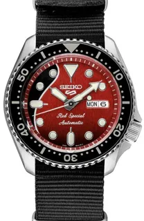 Seiko 5 Sports SRPE83K1 42.5mm Steel Red