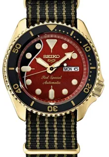 Seiko 5 Sports SRPH80K1 42.5mm Steel Red