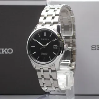 Seiko Presage 4R35-03L0 36mm Steel Black