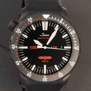 Sinn UX 403.062 44mm Stainless steel Black