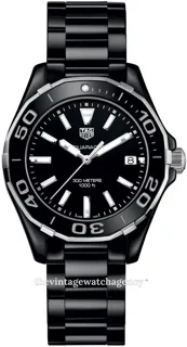 TAG Heuer Aquaracer Lady WAY1390.BH0716 35mm Ceramic and Stainless steel Black