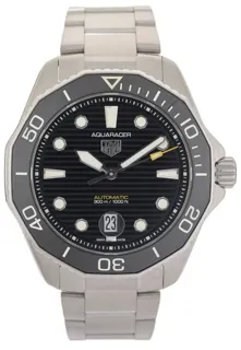 TAG Heuer Aquaracer WBP201A 43mm Steel Black