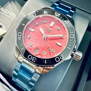 TAG Heuer Aquaracer WBP231J.BA0618 36mm Stainless steel Pink