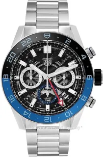 TAG Heuer Carrera CBG2A1Z.BA0658 45mm Ceramic and Stainless steel Black