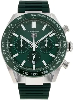 TAG Heuer Carrera CBN2A1N.FT6238 44mm Ceramic and Stainless steel Green