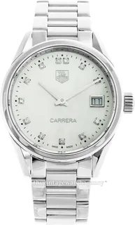 TAG Heuer Carrera Lady WAR1314.BA0778 32mm Stainless steel White