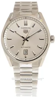 TAG Heuer Carrera WBN2111.BA0639 39mm Stainless steel Gray