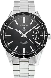 TAG Heuer Carrera WV211M.BA0787 39mm Stainless steel Black