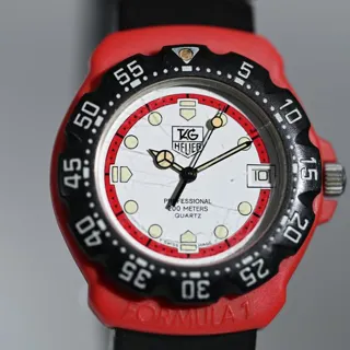 TAG Heuer Formula 1 385.513 Plastic White