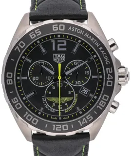 TAG Heuer Formula 1 CAZ101P 43mm Steel Black