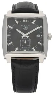 TAG Heuer Monaco WAW131A 38mm Steel Black