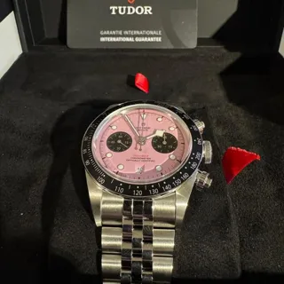 Tudor Black Bay Chrono 79360N-0019 ( BAY  ) 41mm Steel Pink