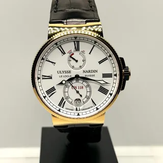 Ulysse Nardin Marine Chronometer 41mm 266-67 45mm Rose gold Black