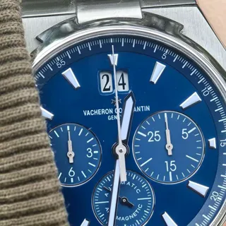 Vacheron Constantin Overseas Chronograph 49150/b01a-9745 42mm Steel Blue