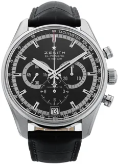 Zenith El Primero 03.2040.400/21.C496 42mm Stainless steel Black