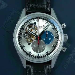 Zenith El Primero 03.2040.4061/69.C496 42mm Stainless steel Silver