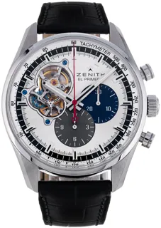 Zenith El Primero 03.2040.4061/69.C496 42mm Stainless steel Silver