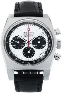 Zenith El Primero Chronomaster 03.A384.400/21.C815 37mm Stainless steel White