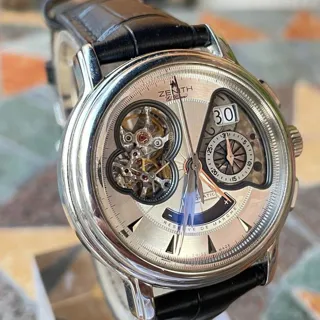 Zenith El Primero Chronomaster 03.0240.4039-01.C495 40mm Steel Silver