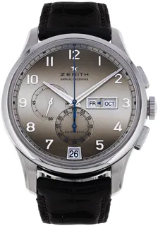 Zenith El Primero Winsor Annual Calen 03.2072.4054/18.C711 42mm Stainless steel Gray