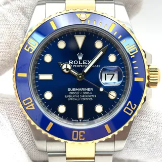 Rolex Submariner 126613LB-0002 41mm Yellow gold and Oystersteel Blue