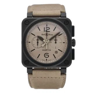 Bell & Ross BR 03 BR0394-DESERT-CE 42mm Ceramic Beige