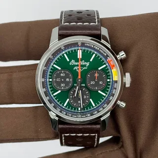 Breitling Top Time AB01762A1L1X1 Stainless steel Green