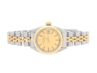 Rolex Oyster Perpetual Date 6917F Yellow gold and Stainless steel