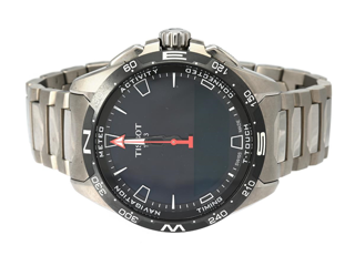 Tissot Touch T121.420.44.051.00 47.5mm Titanium Black