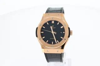 Hublot Classic 542.OX.1181.LR 42mm 18 Karat King Gold Black