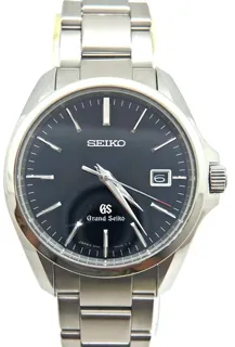 Grand Seiko SBGX083 38mm Steel Black