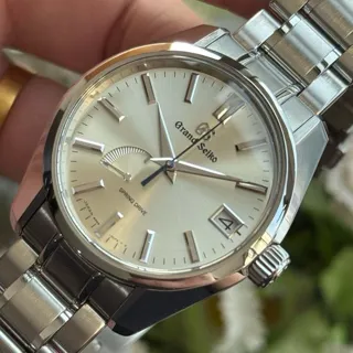 Grand Seiko Heritage SBGA373 40mm Stainless steel Silver