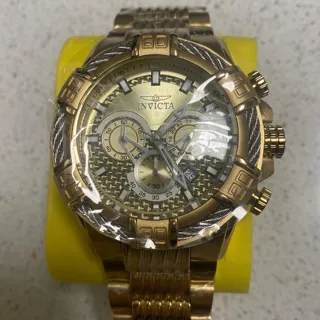 Invicta 38955 52mm Yellow gold and Stainless steel Golden