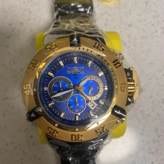 Invicta 38997 50mm Stainless steel Blue